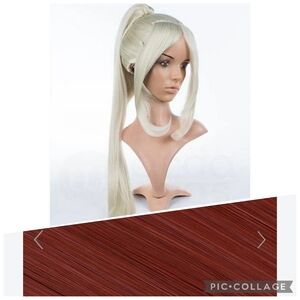 NEW ARDA Ponytail Wig Classic Dark Copper Red